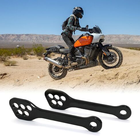 Lowering Kits For Harley Pan America 1250 Special RA1250S Adjustable 3" inch lowering Links，2" 1.5'' 1'' drops suitable for people 5'3" to 5'10" in Kuwait