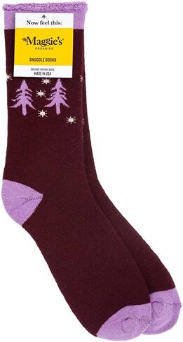 Maggie's Organics - Organic Wool Snuggle Winter Socks - Unisex for Men & Women- Parent in Saudi Arabia