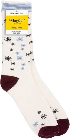 Maggie's Organics - Organic Wool Snuggle Winter Socks - Unisex for Men & Women- Parent in Saudi Arabia