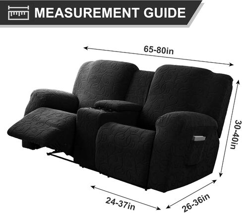غطاء كرسي Loveseat مع وحدة تحكم مركزية، أغطية أريكة قابلة للتمدد، أغطية حماية للأثاث، غطاء أريكة، سميك وناعم قابل للغسل in Kuwait