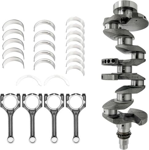 23110-2B610 1.6L محرك العمود المرفقي مع قضبان ومحمل مجموعة متوافقة مع 2012-2017 Hyun-dai Accent Veloster Kia Rio Soul 1.6L، 231102B610 23510-2B010 in Kuwait