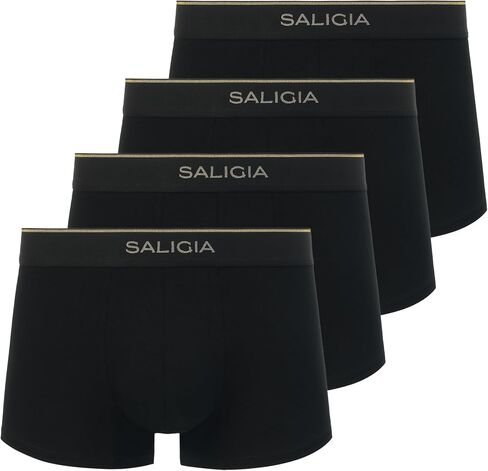 SALIGIA Men's Underwear, Stretch-Cotton Trunks (Shorter Style), Double-layered Front Pouch in Saudi Arabia