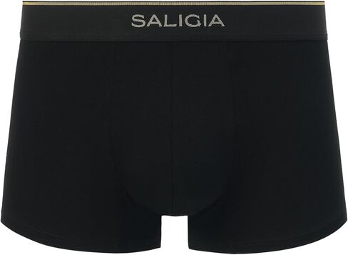 SALIGIA Men's Underwear, Stretch-Cotton Trunks (Shorter Style), Double-layered Front Pouch in Kuwait
