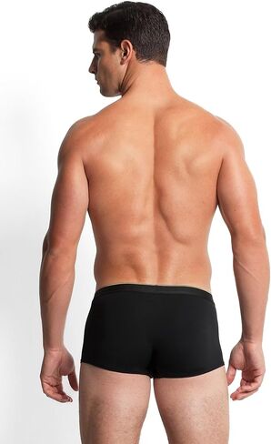 SALIGIA Men's Underwear, Stretch-Cotton Trunks (Shorter Style), Double-layered Front Pouch in Kuwait