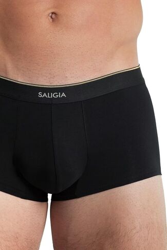 SALIGIA Men's Underwear, Stretch-Cotton Trunks (Shorter Style), Double-layered Front Pouch in Kuwait