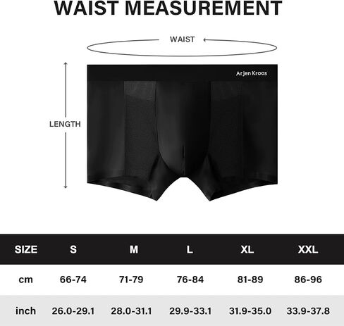 Arjen Kroos Men's Modal Trunks Underwear Sexy Mesh Boxer Briefs Quick Dry Tagless Underpants 4 PACK in Kuwait