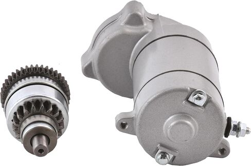 محرك بداية جديد 18331 ومجموعة محرك كومبو متوافقة مع Polaris Trail Blazer 96-02 05-06 244cc 400 2003 378cc Boss 90-99 94-95 283cc Xplorer 01-02 SMU0034 Heavy Duty PA101 3085393 308-4403 in Kuwait