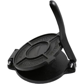 Cast Iron Tortilla Press 10 Inch,Tortilla Maker,Heavy Duty Tortillera Pataconera,Flour Tortilla Press(SA100) (10 INCH)