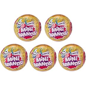 5 Surprise Mini Brands Series 2-5 Ball Bundle in Saudi Arabia