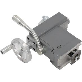 Mini Lathe Tailstock, Adjustable Mutifunctional MT2 Tailstock Live Center, Professional Live Revolving Center Lathe Parts Accessories with 2 Handles for Wood and Metal Lathe CNC Work