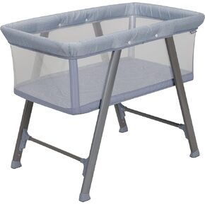 Cosco SleepAway Bassinet, Breathable mesh Sides Provide Increased air Flow and Keep Baby Cooler, Organic Waves