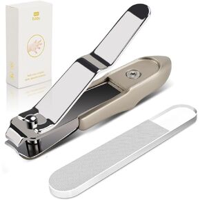 Child Nail Clippers,Small Jaw Kids Nail Clippers,Safety Kids Nail Clipper,Infant Nail Clippers,Baby Nail Trimmer with Nano Nail File, Best Gift for Young Children, Babies