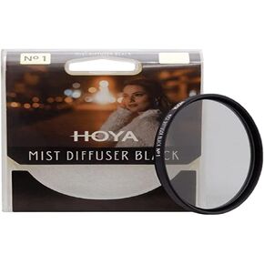 Hoya 62mm Mist Diffuser Black No. 1 Glass Filter