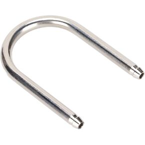 Pssopp Aquarium U Shape Tube Stainless Steel CO2 System U Shape Tube Connector for Aquarium Connecting Air Line