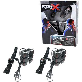 SpyX/Secret Agent Walkie Talkie - Voice Activated Hands Free Spy Walkie Talkies. Spy Like The Pros! Perfect Addition for Your spy Gear Collection! for Your spy Gear Collection!
