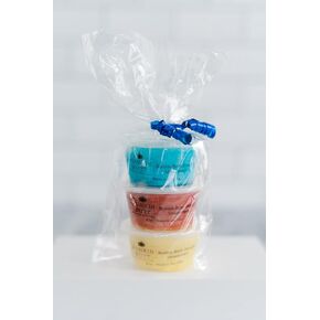 Punkin Butt Bubble Bath Dough - Natural Handmade Moldable Soap for Colorful Sensory Play at Bath Time
