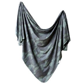 Copper Pearl Baby Swaddle Blanket - Wearable Premium Knit Baby Blanket, Large Soft Stretchy Receiving Blankets for Baby Boy and Girl, Swaddles for Newborn, Infant, and Toddler (Hunter)