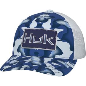 HUK Unisex Kc Scott Trucker, Anti-Glare Snapback Fishing Hat for Kids