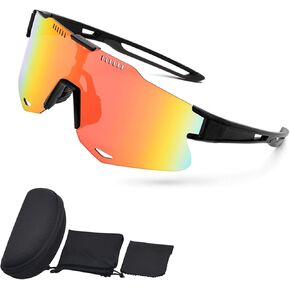 Sports Polarized Sunglasses for Men Women，UV400 Sunglasses for Outdoor Sports、Cycling、Driving、Fishing、Running.