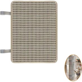 Cat Nail File with 80 Mesh Aluminum Oxide Grit, Cat Nail File Scratcher Wrapped Around a Cat Scratching Post, Cat Scratch Pad Can Help to Trim Your Cat's Nails and Protect Scratch Post