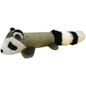 Pet Lou 01011 EZ Squeakers Dog Chew Toy, 11-Inch Raccoon