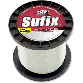 Sufix Elite 3000-Yards Spool Size Fishing Line (Clear, 14-Pound)