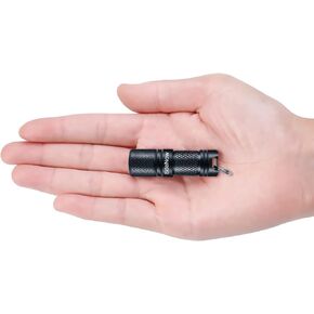 SdeNow سلسلة مفاتيح مصباح يدوي صغير مع سطوع مصباح يدوي صغير قابل لإعادة الشحن عبر USB يمكن أن يحقق ما يصل إلى 200 لومن لشعلة EDC