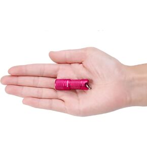 SdeNow Mini Flashlight Keychain with Micro USB Rechargeable Tiny Flashlight Brightness can Achieve up to 200 lumens for EDC Torch