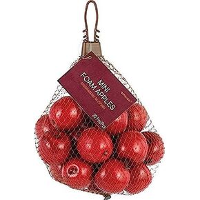 Amscan Vivid Bag of Lifelike Faux Mini Red Apples - 1.8 Inch (20 Pcs) - Perfect for Home Decor, DIY Crafts and Events