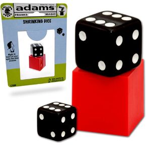 Magic Makers Shrinking Dice Trick Classic Novelty Magic Toy