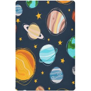 Blueangle Fitted Crib Sheets, Soft Breathable Comfortable Baby Sheet Set for Boys Girls, Cute Arctic Animals Crib Sheets Fits Standard Crib and Toddler Mattress（191）