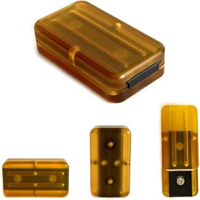 Fidget Slider PEI Amber Mechanical Push Slider Decompression Toy EDC Fidget Toys for Adults