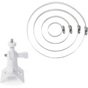 Universal Pole Mount Bracket for Eufy 2, 2C, 2C Pro, 3, 3C, S220, S230,E220, P24, Arlo Pro 4 Pro 3 Pro 2, Arlo Ultra 2 & Arlo Essential Spotlight, Ring Stick Up Cam/Pro, Google Nest Cam