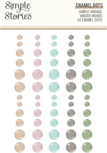 قصص بسيطة بسيطة عتيقة من الغابة الشتوية - حزمة مصمم صانع البطاقات مع وسادة ورقية مقاس 6 × 8؛ ورق تنسيق أساسي مقاس 12 × 12، ومجموعات من الألواح الخشبية، ونقاط وأجزاء من المينا in Kuwait