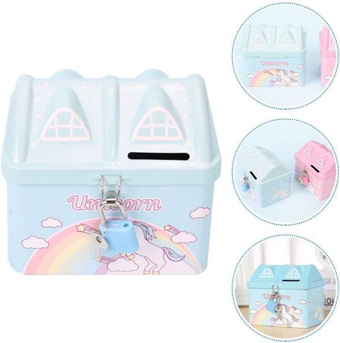 SAFIGLE 2023 بنك أصبع كارتوني للأطفال غير قابل للكسر، بنك أصبع للفتيات، جرة نقود معدنية للفتيات، صندوق صغير الحجم لتوفير المال، صندوق توفير المال، هدايا عملية لعيد الميلاد وعيد الميلاد in Kuwait