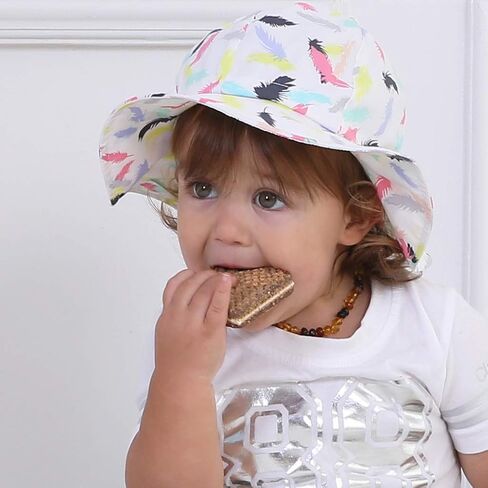 قبعة حماية من الشمس للأطفال من Ami&Li tots بعامل حماية من أشعة الشمس بدرجة 50 للأطفال والبنات والرضع والأطفال الصغار in Kuwait