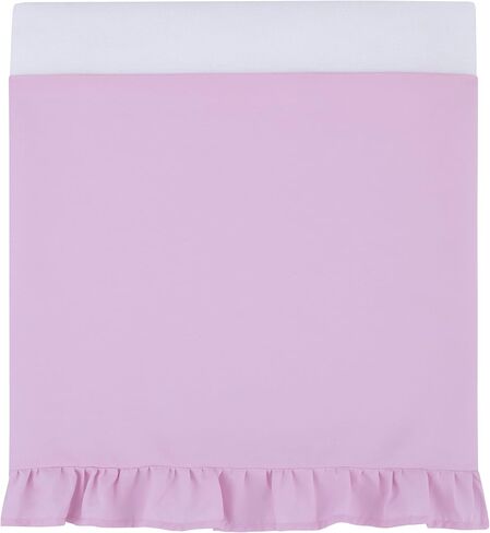 Disney Little Princess Stars & Hearts Cinderella, Snow White, Belle & Aurora 6Piece Nursery Crib Bedding Set, Pink, Blue, Yellow, White in Saudi Arabia