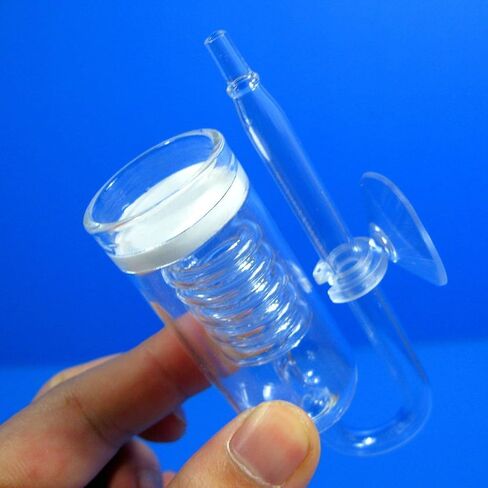 CO2 Diffuser 5Spiro CO2 Diffuser - Atomizer Solenoid Regulator Moss Planted Fish Tank by Aquarium Equip in Saudi Arabia