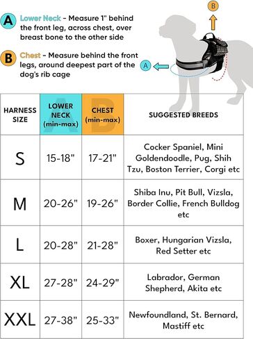 XXL Dog Harness -No Pull Reflective- Harness Dog Vest with Pockets- Beige Harness Adjustable Dog Harness (Beige, XXL) in Kuwait