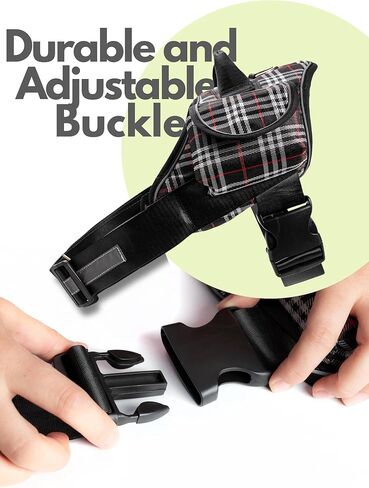 XXL Dog Harness -No Pull Reflective- Harness Dog Vest with Pockets- Beige Harness Adjustable Dog Harness (Beige, XXL) in Kuwait