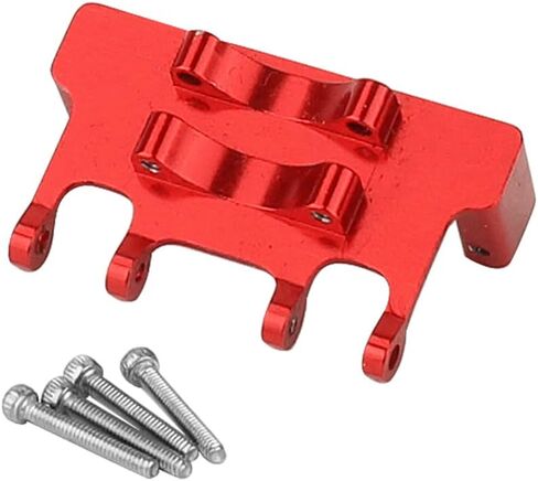 RZXYLRC CNC سبائك الألومنيوم المعدنية المؤازرة للمحور 1/24 AX24 XC-1 AXI00003 RC الزاحف سيارة شاحنة نموذج ترقية أجزاء (أحمر) in Kuwait