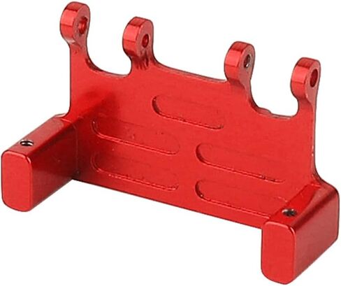 RZXYLRC CNC سبائك الألومنيوم المعدنية المؤازرة للمحور 1/24 AX24 XC-1 AXI00003 RC الزاحف سيارة شاحنة نموذج ترقية أجزاء (أحمر) in Kuwait