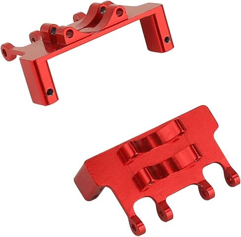 RZXYLRC CNC سبائك الألومنيوم المعدنية المؤازرة للمحور 1/24 AX24 XC-1 AXI00003 RC الزاحف سيارة شاحنة نموذج ترقية أجزاء (أحمر) in Kuwait