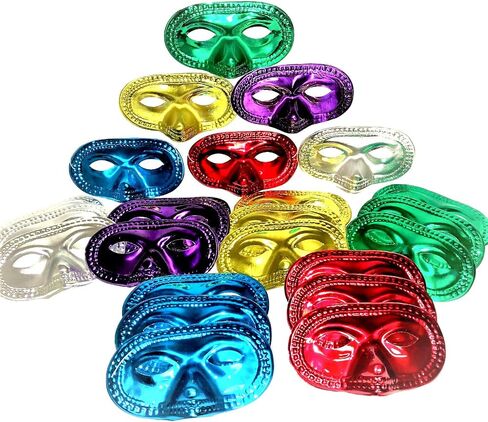 Masquarade Masks Metallic Half Mask in Saudi Arabia