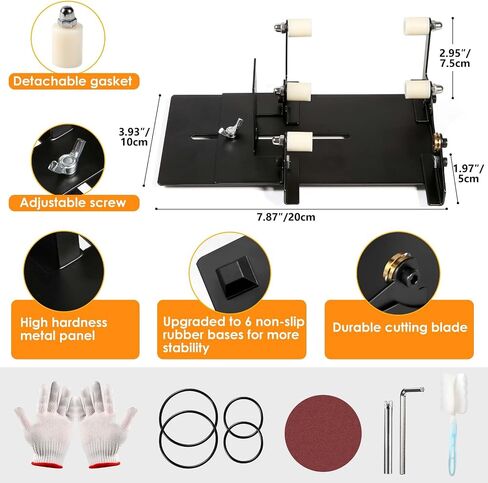 Glass Bottle Cutter - A Diamond Glass Cutting Machine Makes it Easy to Precisely Cut Both Square and Round Bottles. Transform Your Wine Bottles into Beautiful Works of Art with This DIY Tool in Saudi Arabia
