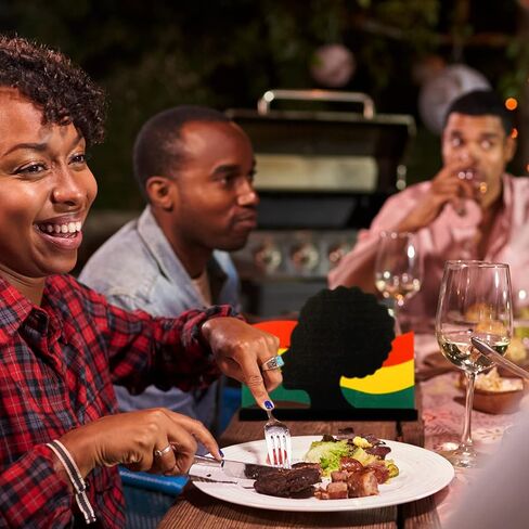 4 قطع من القطع المركزية الخشبية لطاولة Juneteenth وعباءة خشبية من Juneteenth تفضل حفلات Juneteenth ديكورات حفلات Juneteenth قطع مركزية لتزيين الطاولة الخشبية لديكورات سطح المكتب المنزلية من Juneteenth in Kuwait