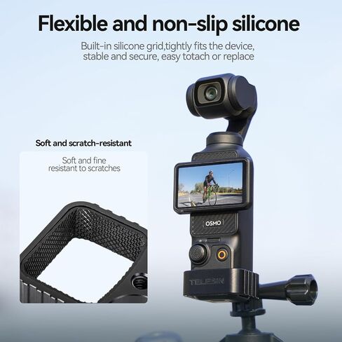 TELESIN ° حامل تثبيت معدني متوسع، لـ DJI Osmo Pocket 3 ملحقات محول الكاميرا حامل محول معدني in Saudi Arabia