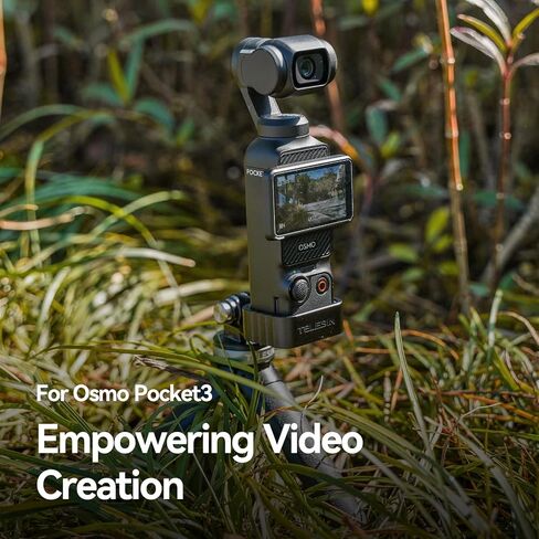 TELESIN ° حامل تثبيت معدني متوسع، لـ DJI Osmo Pocket 3 ملحقات محول الكاميرا حامل محول معدني in Saudi Arabia