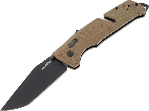 SOG Trident AT Ambidextrous Professional Tanto Folding Knives | Heat-Treated CRYO D2 3.75" Stainless Steel Blade in Saudi Arabia