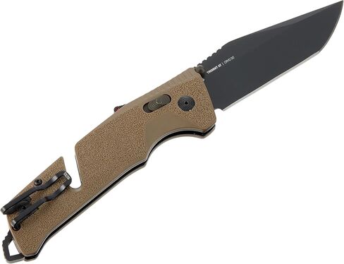 SOG Trident AT Ambidextrous Professional Tanto Folding Knives | Heat-Treated CRYO D2 3.75" Stainless Steel Blade in Saudi Arabia